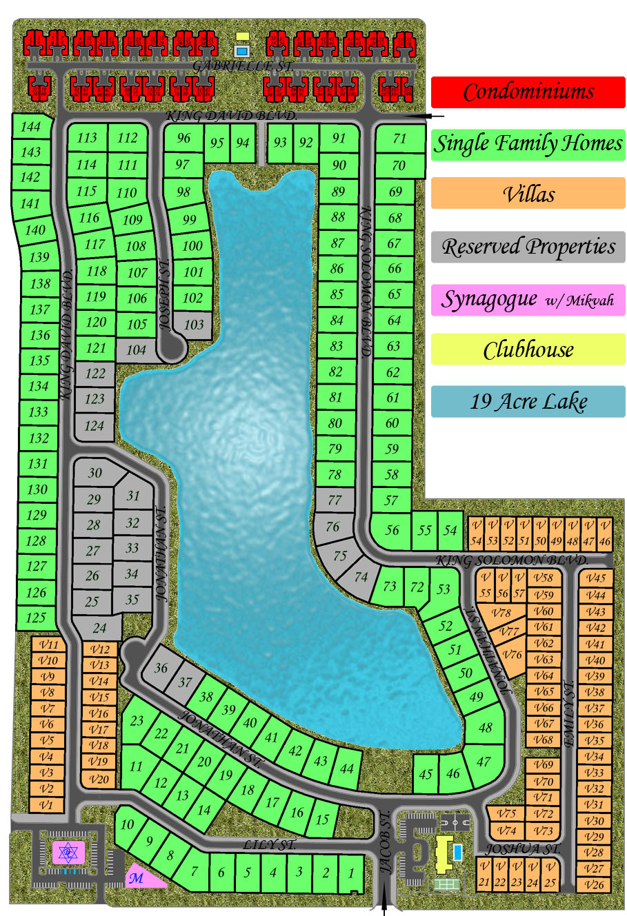 Original Bethel Community master plan